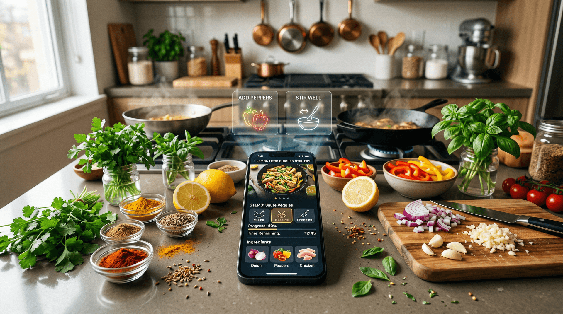AI Recipe Apps Build Kitchen Skills as Bitcoin Dips 0.4% to $74,296 USD