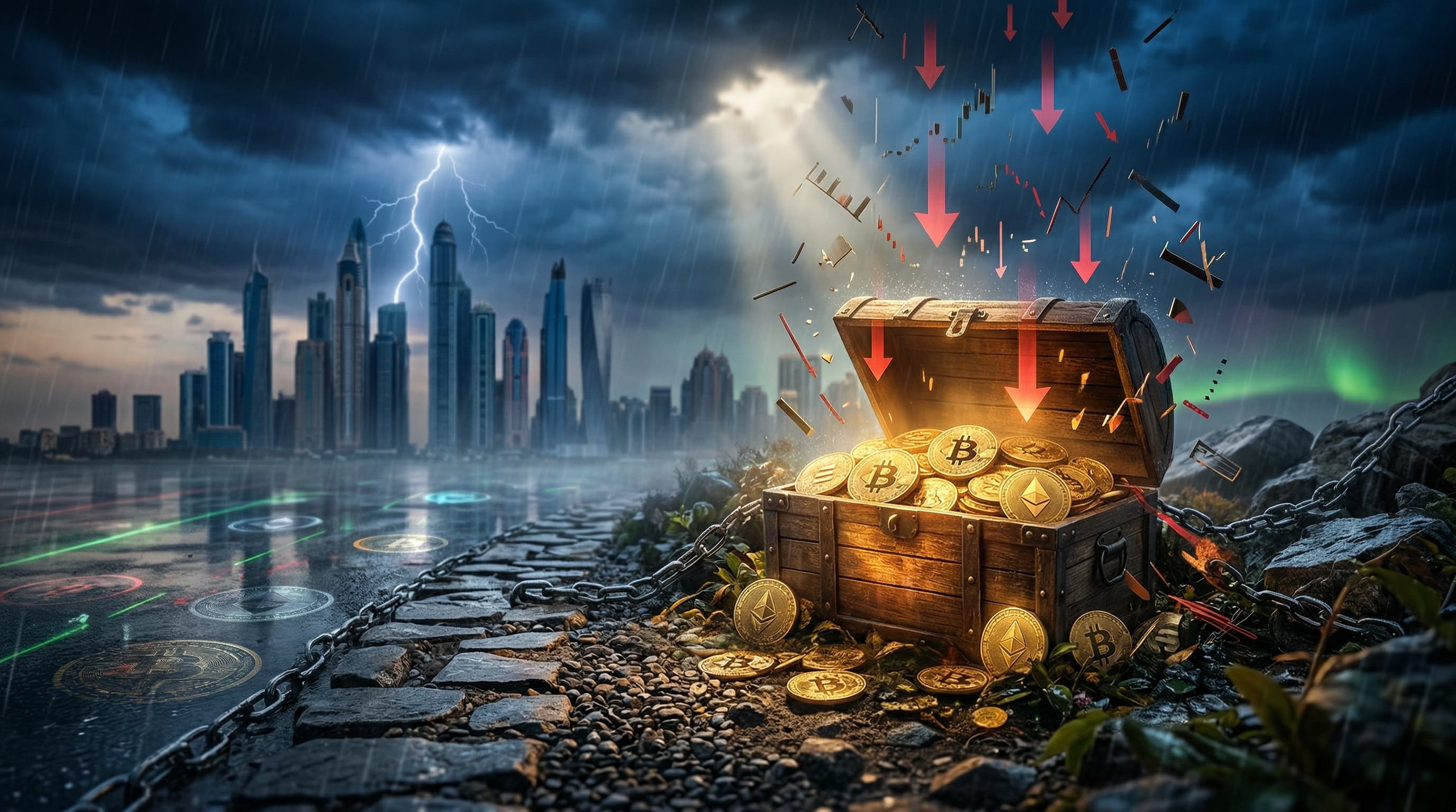 Crypto Market Crash Drops Fear & Greed Index to 16