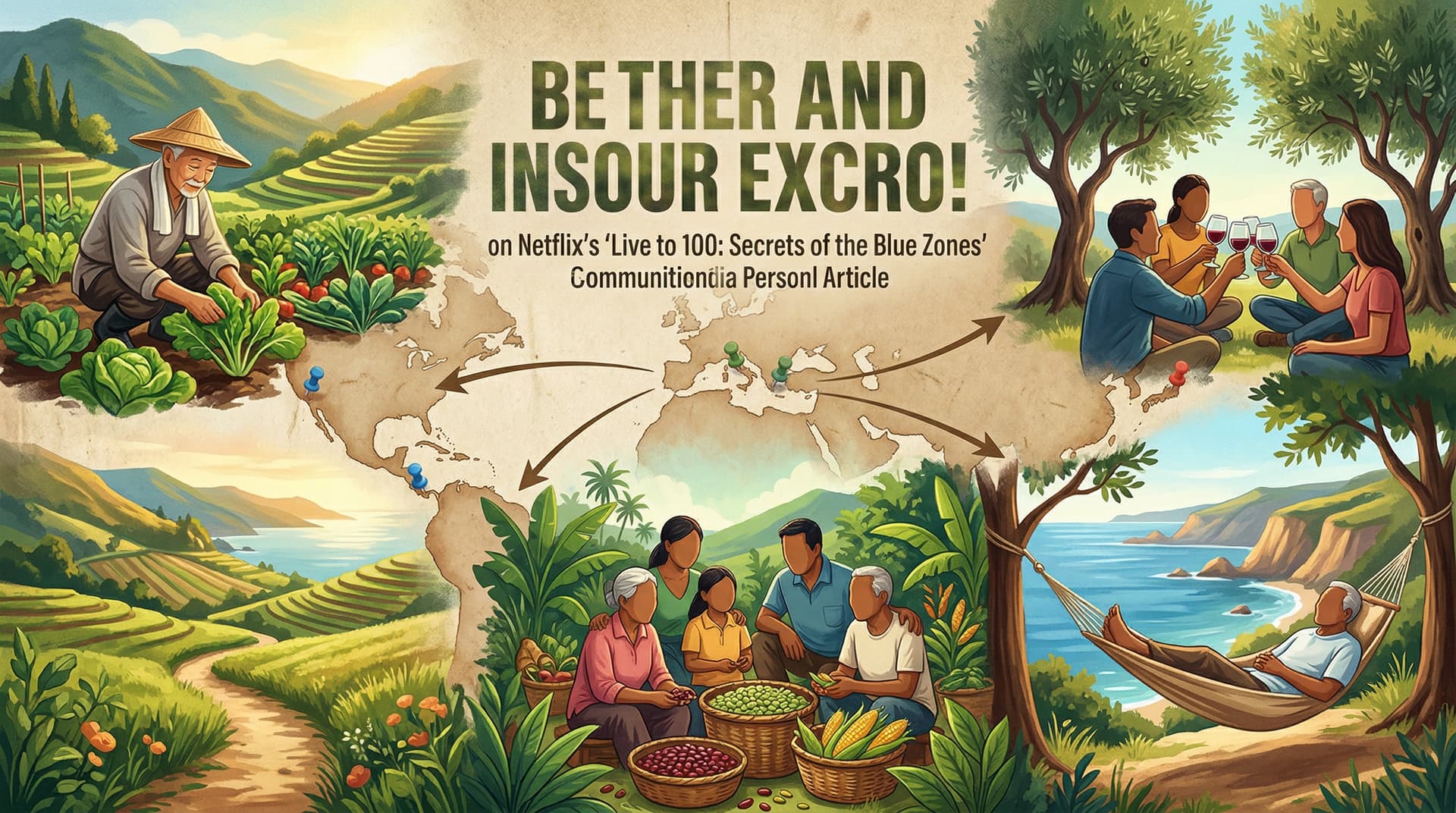 Netflix's 'Live to 100': Blue Zones Secrets for Lasting Growth