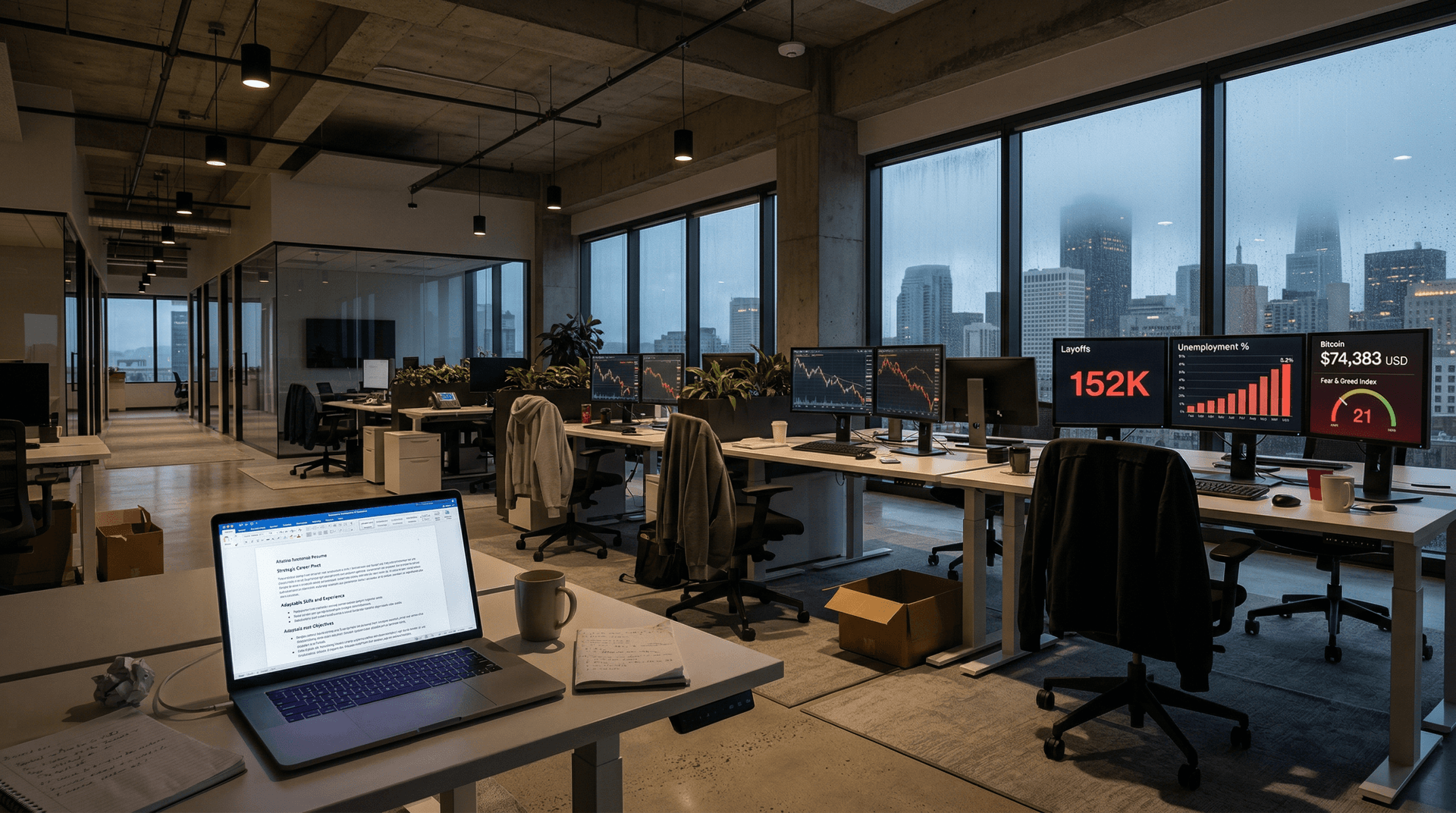 Tech Jobs Bust 2026: 152K Cuts from Overhire, Not AI