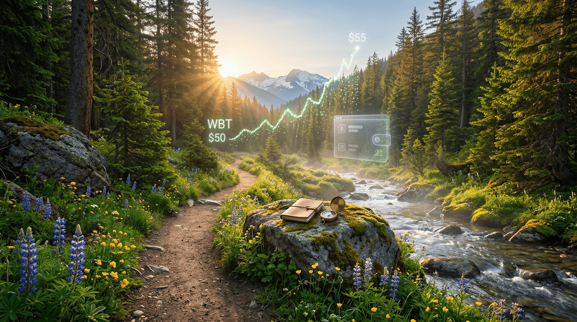 WhiteBIT Coin WBT Surges 5.2% to $54.72