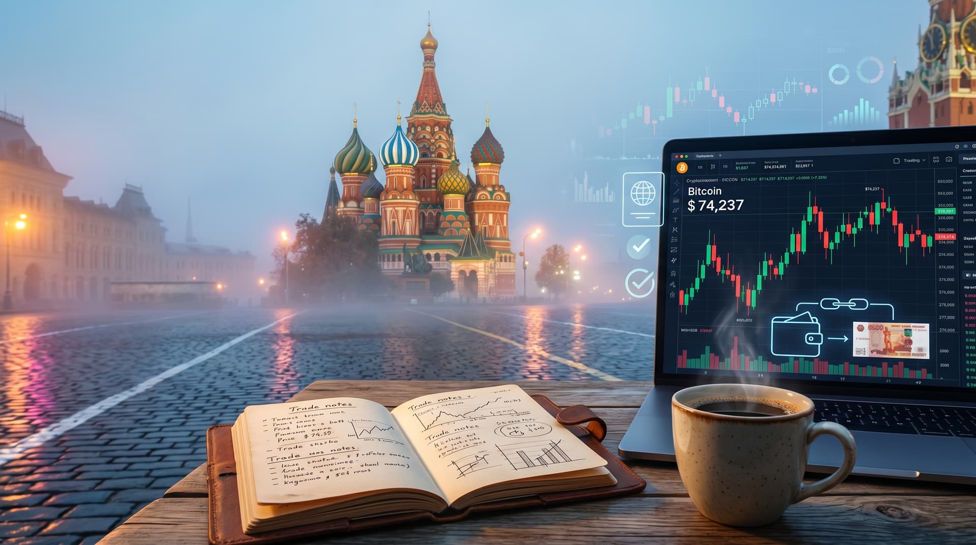 Russia Crypto KYC Mandate Hits Binance Traders as BTC Tops $74K