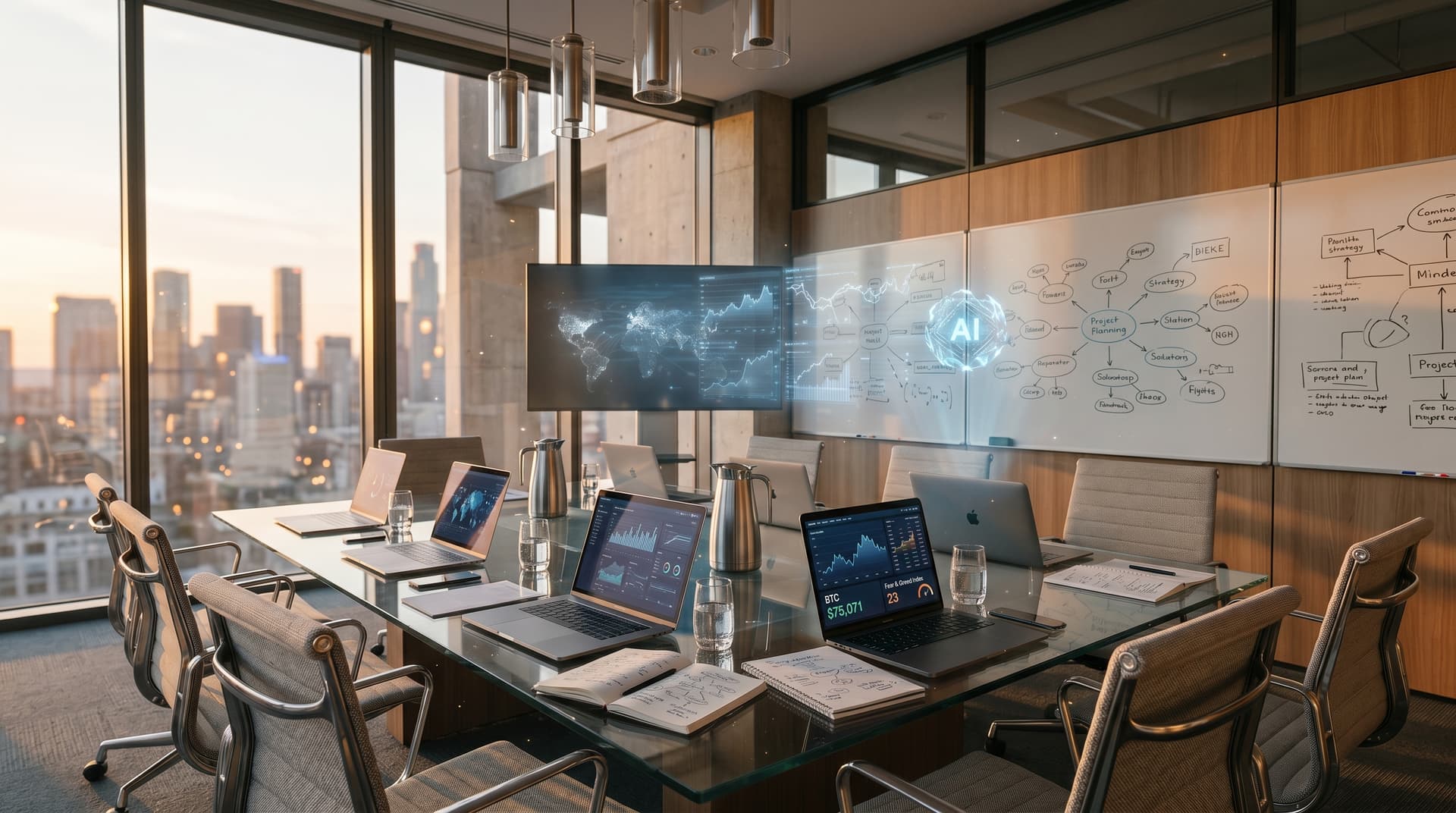 AI Job Security: Meetings Block AI as Crypto Fear Hits 23, BTC $75K