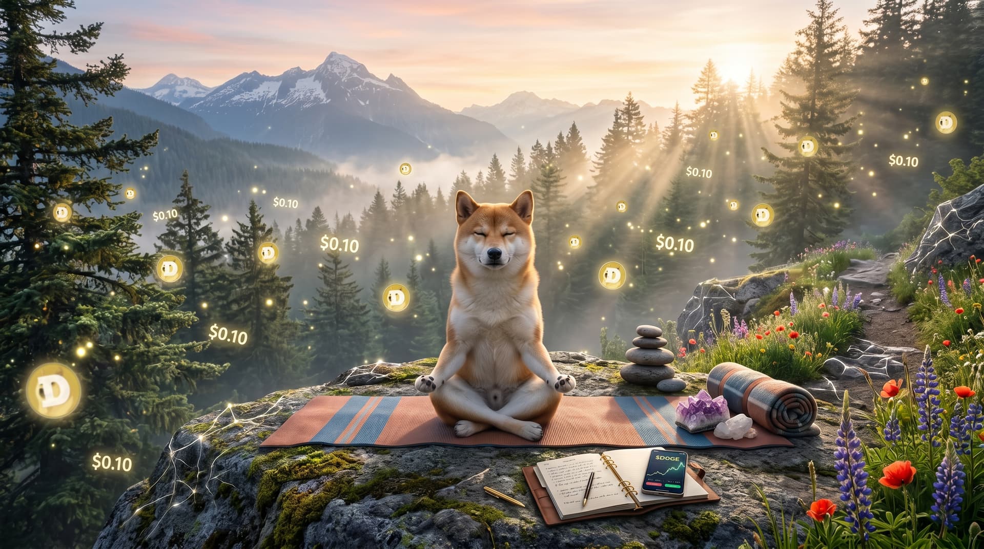 Dogecoin $0.10: 3.2% Surge Drives $14.78B Cap