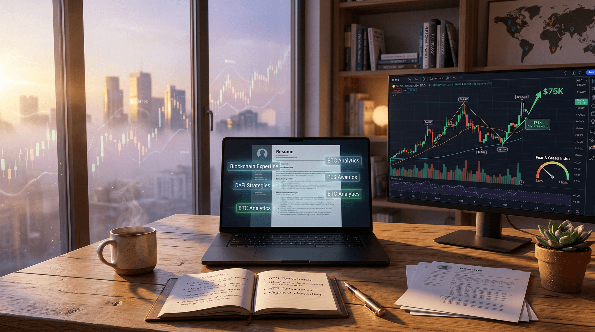 AI Resume Optimization Guide: Land Crypto Jobs as BTC Hits $75K Peak
